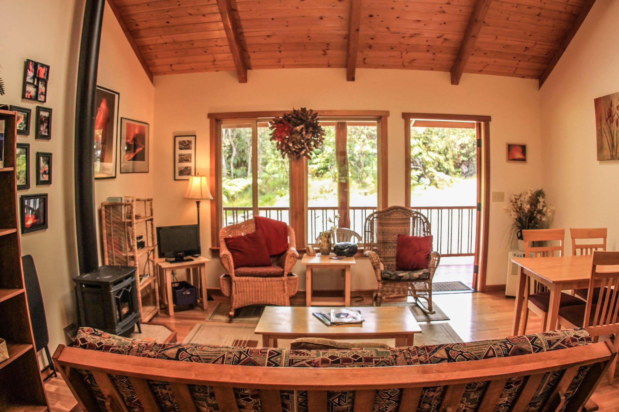 Aolani Hale Villa โวลคาโน ภายนอก รูปภาพ